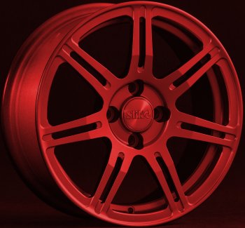 Кованый диск Slik Classik 6.5x15 (Красный) Mercedes-Benz E-Class W210 дорестайлинг универсал (1996-1999) 5x112.0xDIA66.6xET37.0
