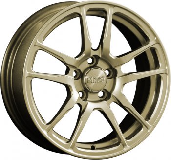 Кованый диск Slik Classik 6.5x15 (Металлик золотой) Mercedes-Benz E-Class W210 дорестайлинг универсал (1996-1999) 5x112.0xDIA66.6xET37.0