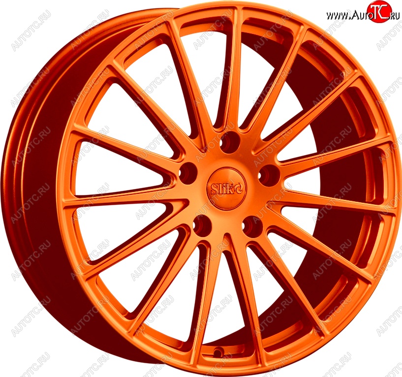 25 999 р. Кованый диск Slik PREMIUM L-729 7.5x17 Hyundai Grandeur HG (2011-2015) 5x114.3xDIA67.1xET38.0 (Ярко оранжевый (ORANGE))