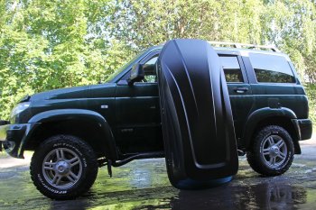 29 389 р. Автобокс PT GROUP (450 л., 187х88х44, двустороннее открывание) Active M черный   (Черный)  с доставкой в г. Горно‑Алтайск. Увеличить фотографию 3