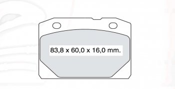 659 р. Колодка переднего дискового тормоза DAFMI (SM) Лада 2105 (1979-2010)  с доставкой в г. Горно‑Алтайск. Увеличить фотографию 2