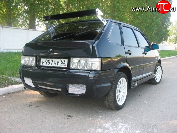 1 499 р. Спойлер V-MAX Лада 2113 (2004-2013) (Неокрашенный)  с доставкой в г. Горно‑Алтайск