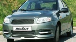 5 199 р. Передний бампер Nika-Sport Лада Гранта 2191 лифтбэк дорестайлинг  (2013-2017) (Неокрашенный)  с доставкой в г. Горно‑Алтайск. Увеличить фотографию 3