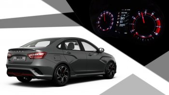 62 999 р. Приборная панель Ferrum GF 940 SPORT Edition Лада Веста Кросс 2180 седан дорестайлинг (2018-2022) (С кожаным щитком (строчка красная))  с доставкой в г. Горно‑Алтайск. Увеличить фотографию 8