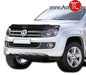 3 169 р. Дефлектор капота NovLine  Volkswagen Amarok (2009-2016) дорестайлинг  с доставкой в г. Горно‑Алтайск