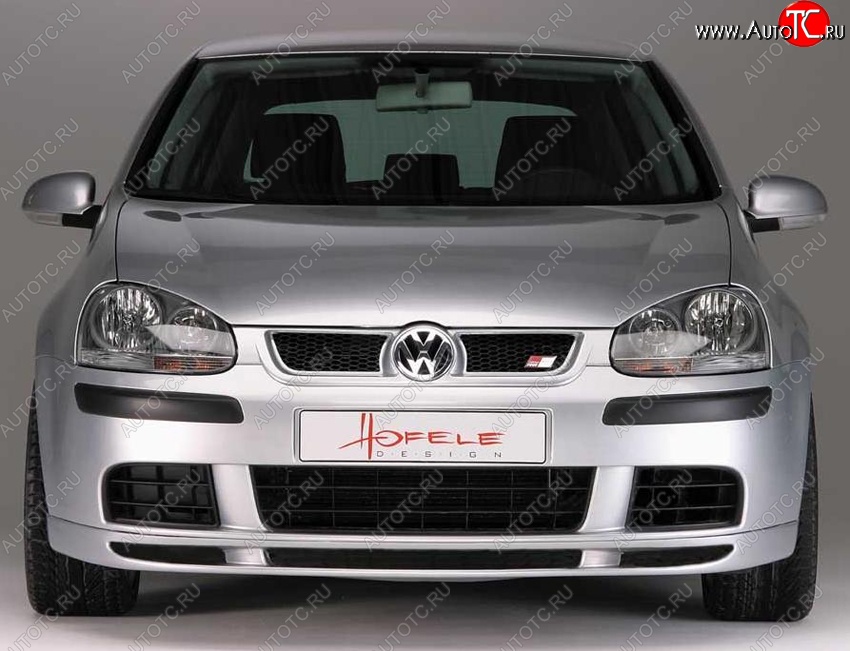 8 749 р. Накладка на передний бампер Hofele Volkswagen Golf 5 хэтчбэк (2003-2009) (Неокрашенная)  с доставкой в г. Горно‑Алтайск