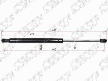 Газовый упор крышки багажника SAT Volkswagen Golf 6 хэтчбэк 5 дв. (2008-2014)