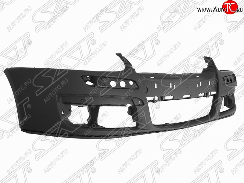 4 199 р. Передний бампер (под омыватели) SAT Volkswagen Jetta A5 седан (2005-2011) (Неокрашенный)  с доставкой в г. Горно‑Алтайск