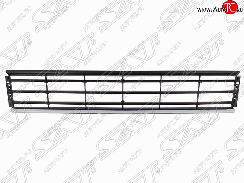 1 799 р. Решетка в передний бампер (с хромом) SAT  Volkswagen Passat  B7 (2010-2015) седан  с доставкой в г. Горно‑Алтайск