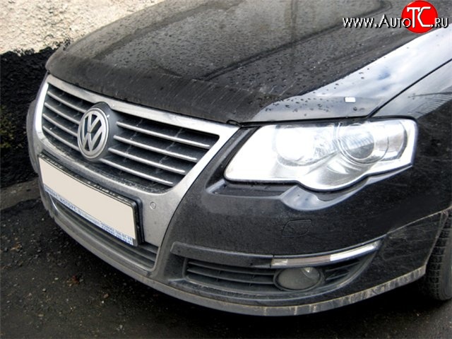 3 199 р. Дефлектор капота NovLine  Volkswagen Passat  B6 (2005-2011) седан  с доставкой в г. Горно‑Алтайск