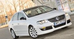 Накладка на передний бампер R-Line Volkswagen Passat B6 седан (2005-2011)