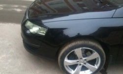 1 649 р. Реснички на фары CT v2 Volkswagen Passat B6 седан (2005-2011) (Неокрашенные)  с доставкой в г. Горно‑Алтайск. Увеличить фотографию 3