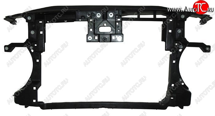 6 999 р. Рамка радиатора (телевизор) (дизель) SAT Volkswagen Passat B7 седан (2010-2015) (Неокрашенная)  с доставкой в г. Горно‑Алтайск