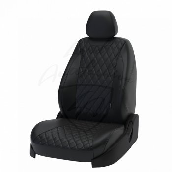 Чехлы для сидений Lord Autofashion Байрон (экокожа) Volkswagen Polo 5 седан дорестайлинг (2009-2015)