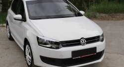 Реснички RA на фары Volkswagen (Волксваген) Polo (Поло)  5 (2009-2020) 5 седан дорестайлинг, хэтчбек дорестайлинг, седан рестайлинг