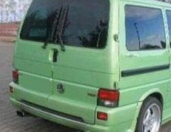 5 399 р. Лип спойлер Распашонка Volkswagen Caravelle T4 рестайлинг (1995-2003) (Неокрашенный)  с доставкой в г. Горно‑Алтайск. Увеличить фотографию 2