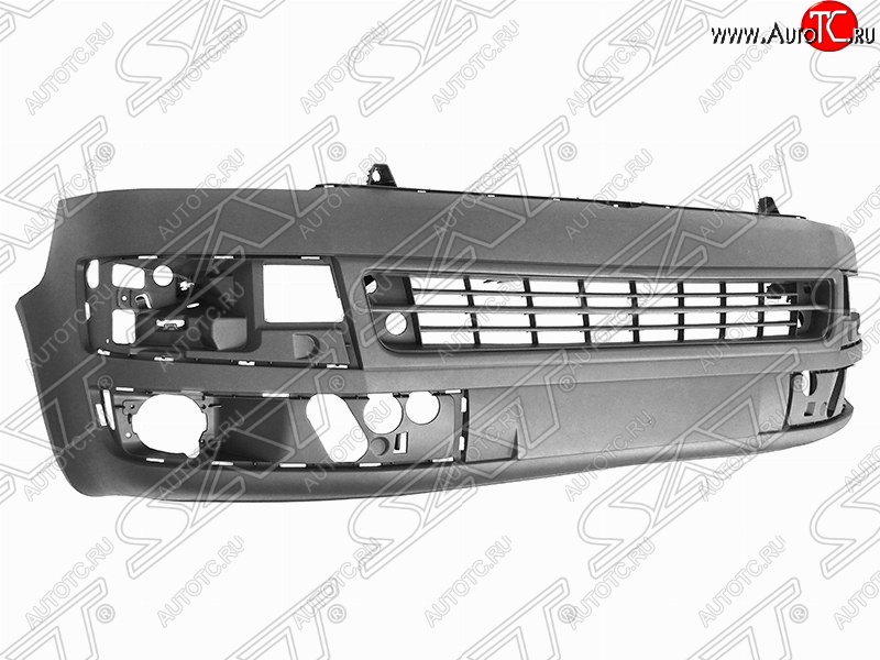 11 699 р. Передний бампер SAT  Volkswagen Transporter  T5 (2009-2015) рестайлинг (Неокрашенный)  с доставкой в г. Горно‑Алтайск