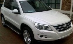 18 399 р. Пороги CT Volkswagen Tiguan NF рестайлинг (2011-2017)  с доставкой в г. Горно‑Алтайск. Увеличить фотографию 2