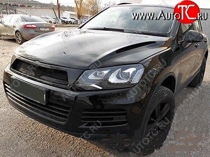 26 249 р. Пластиковый капот HAMANN STYLE Volkswagen Touareg NF дорестайлинг (2010-2014) (Неокрашенный)  с доставкой в г. Горно‑Алтайск