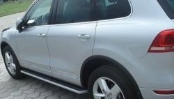 32 399 р. Пороги CT v3 Volkswagen Touareg NF дорестайлинг (2010-2014)  с доставкой в г. Горно‑Алтайск. Увеличить фотографию 2