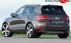 11 399 р. Спойлер Je DESIGN 7P Volkswagen Touareg NF дорестайлинг (2010-2014) (Неокрашенный)  с доставкой в г. Горно‑Алтайск. Увеличить фотографию 2