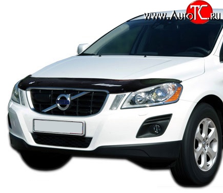 2 999 р. Дефлектор капота NovLine Volvo XC60  дорестайлинг (2008-2013)  с доставкой в г. Горно‑Алтайск