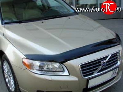 2 879 р. Дефлектор капота NovLine Volvo XC70 дорестайлинг (2007-2013)  с доставкой в г. Горно‑Алтайск