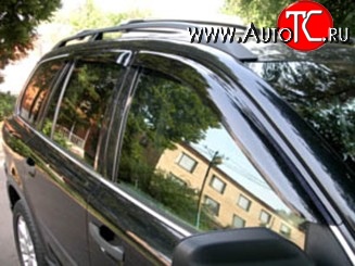 2 989 р. Дефлекторы окон (ветровики) Novline 4 шт Volvo XC90 C дорестайлинг (2002-2006)  с доставкой в г. Горно‑Алтайск